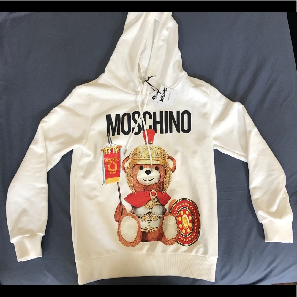 Moschino Roman Teddy Bear Hoodie